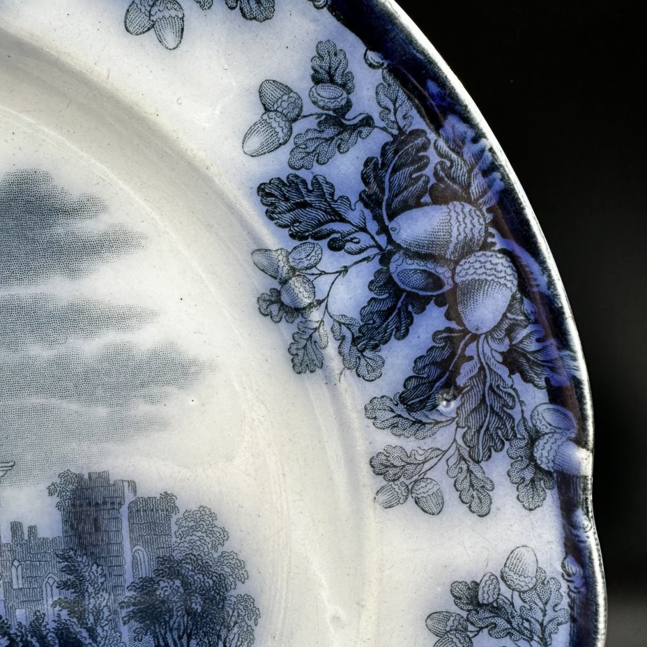 Тарелка декоративная "Старинный замок", Copeland Spode