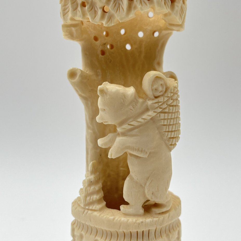 Статуэтка-карандашница "Машенька и медведь"