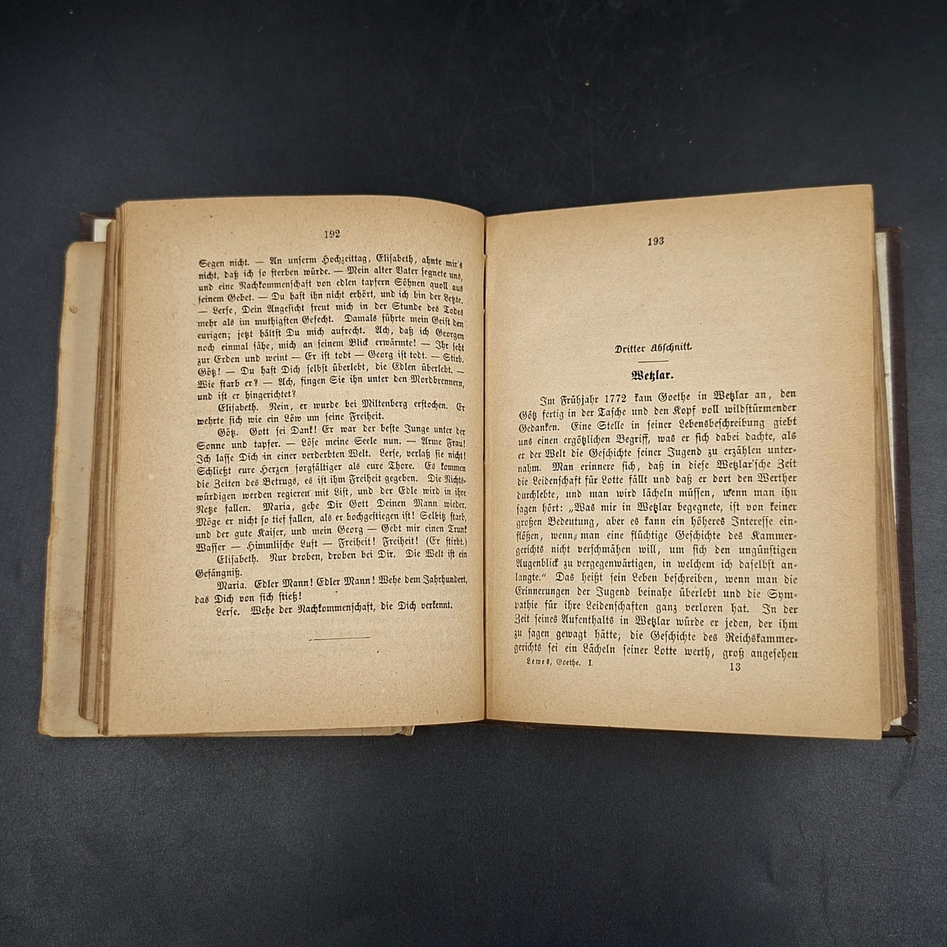 Фрезе Юлиус "Жизнь и произведения Гёте" ("Goethes Leben und Werke"), на немецком языке