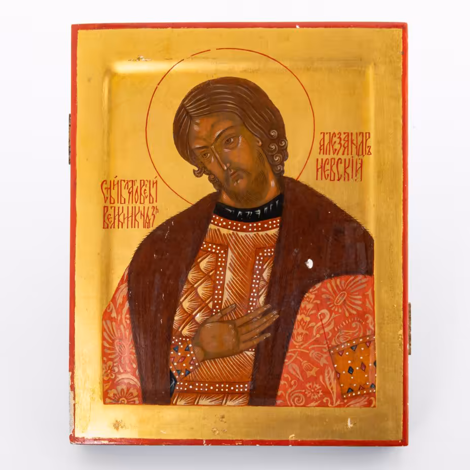 Икона "Святой благоверный князь Александр Невский"
