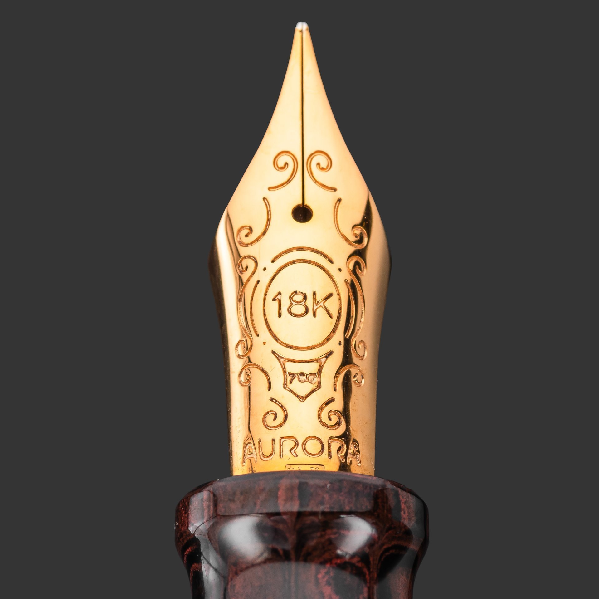 Ручка перьевая "Aurora 88 Ebanite" (Аврора 88 Эбонит), в подарочной коробке