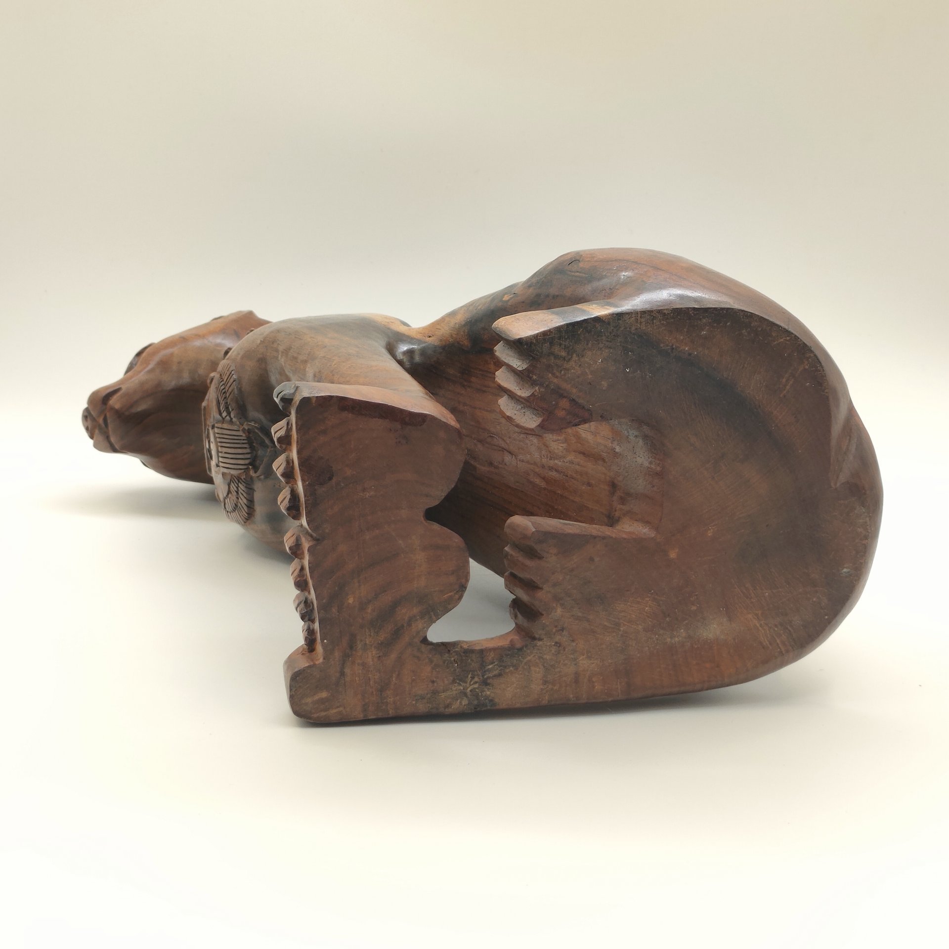 Скульптура "Бастет", дерево, резьба, тонировка, Азия, 1980-2010 гг.