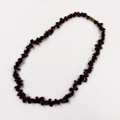 Бусы, натуральный камень, гранат, СССР, 1970-1990 гг.