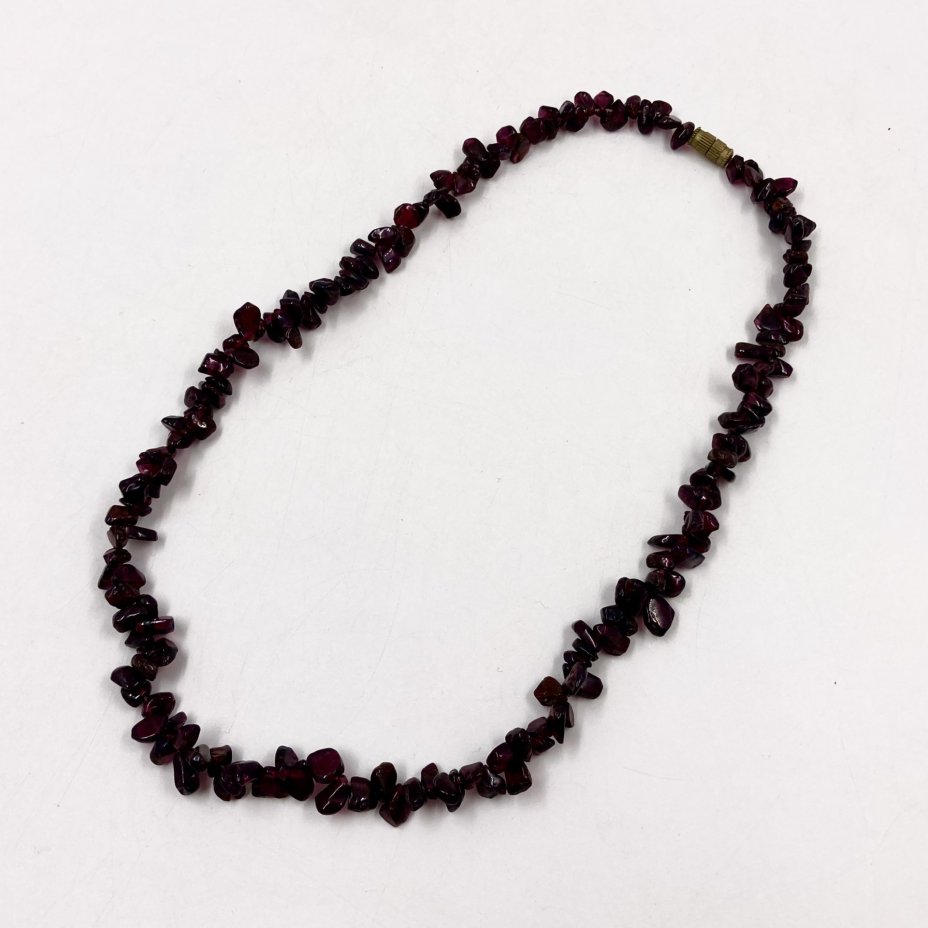Бусы, натуральный камень, гранат, СССР, 1970-1990 гг.
