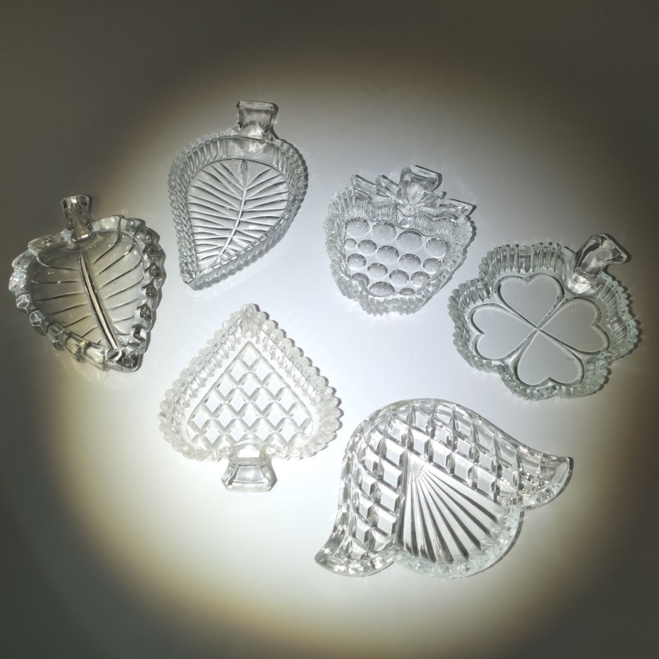 Набор из 6-ти розеток разных форм и размеров