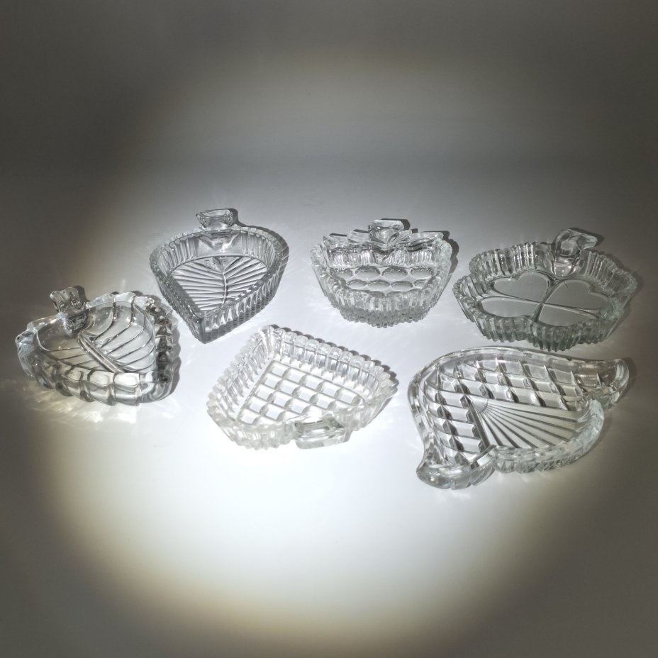 Набор из 6-ти розеток разных форм и размеров