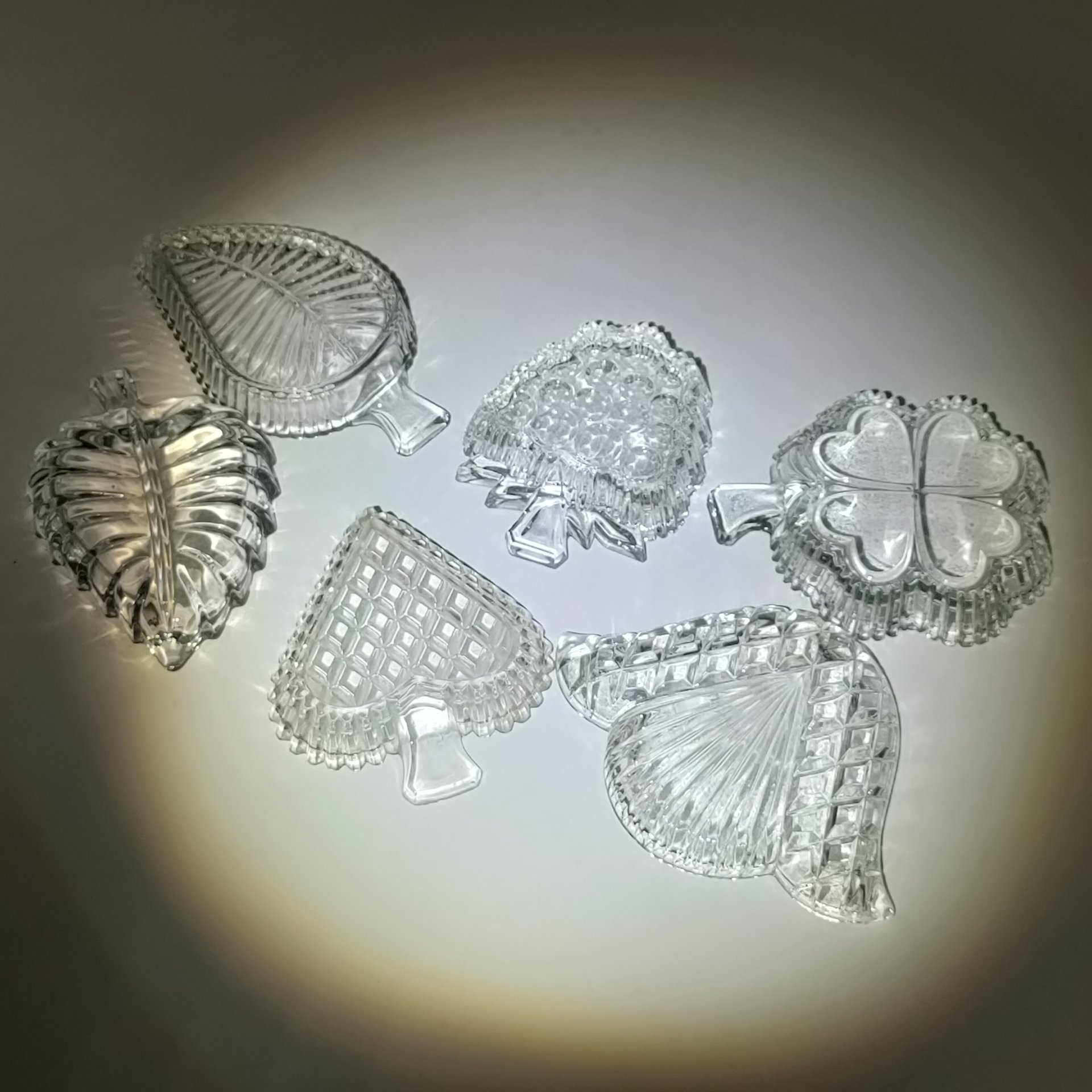 Набор из 6-ти розеток разных форм и размеров