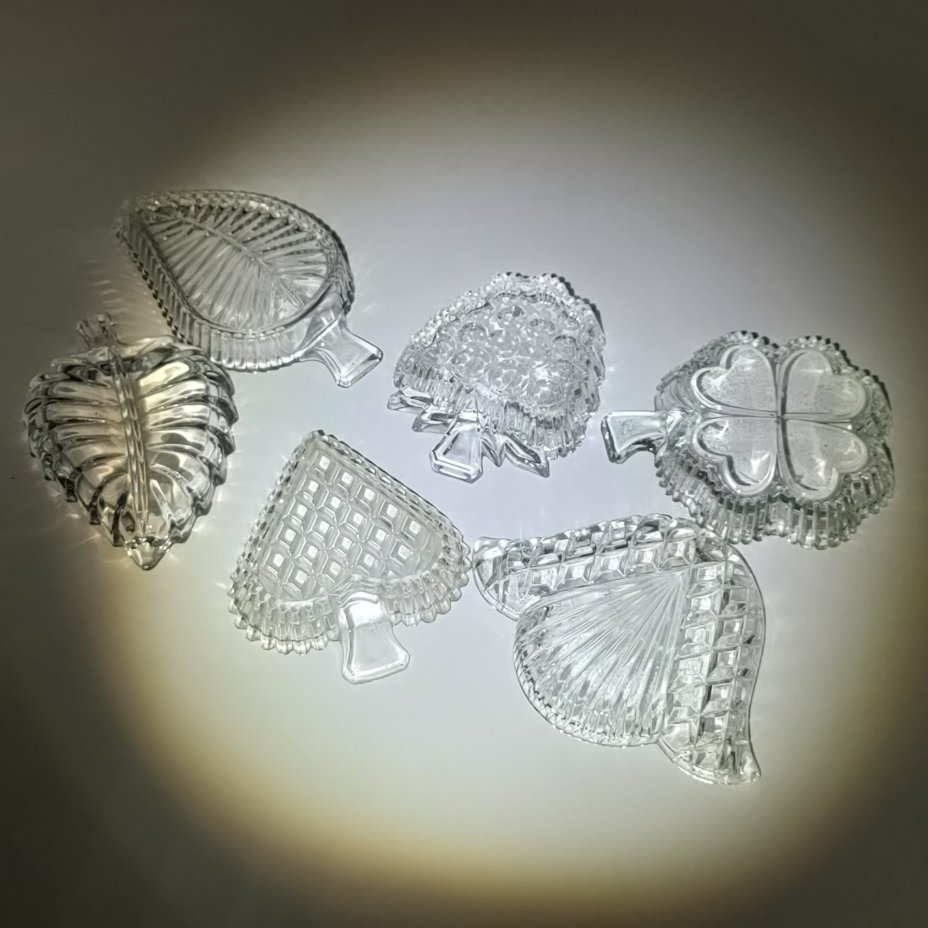 Набор из 6-ти розеток разных форм и размеров