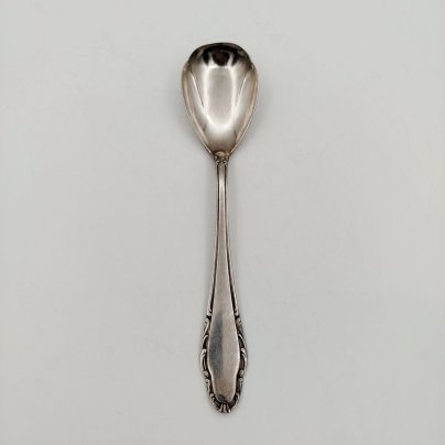 Ложка сервировочная, металл, серебрение, August Wellner Söhne, Германия, 1890-1930 гг., August Wellner Söhne