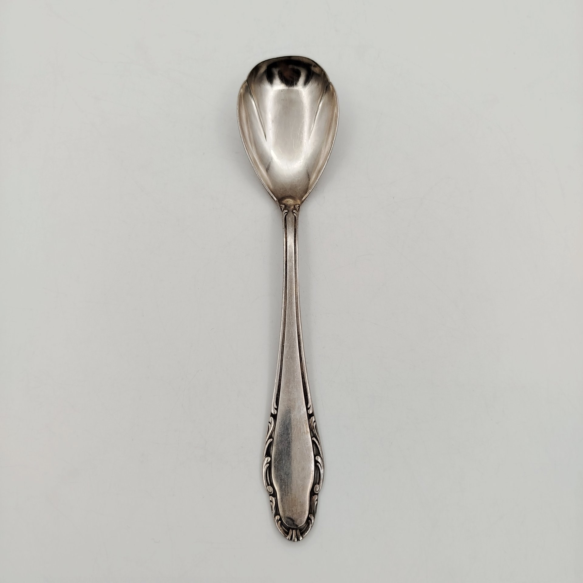 Ложка сервировочная, металл, серебрение, August Wellner Söhne, Германия, 1890-1930 гг., August Wellner Söhne