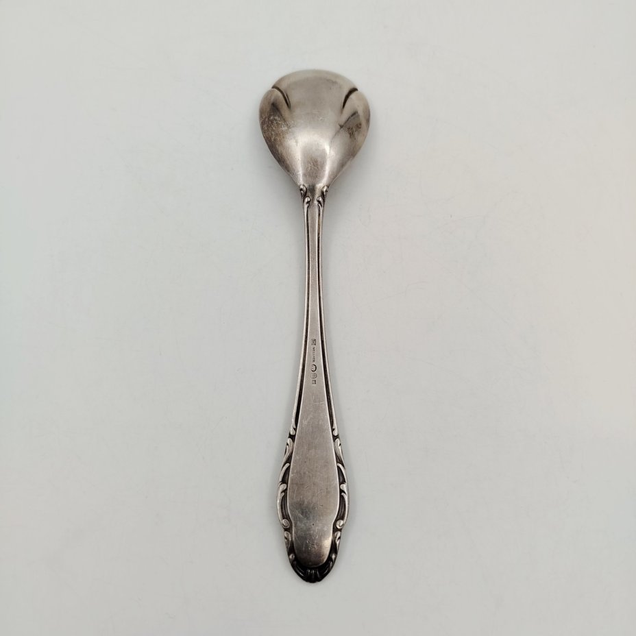 Ложка сервировочная, металл, серебрение, August Wellner Söhne, Германия, 1890-1930 гг., August Wellner Söhne