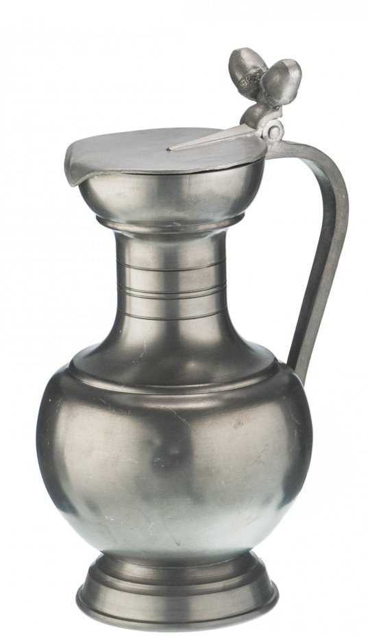 Кувшин с крышкой, олово, Германия, 1970-1990 гг.