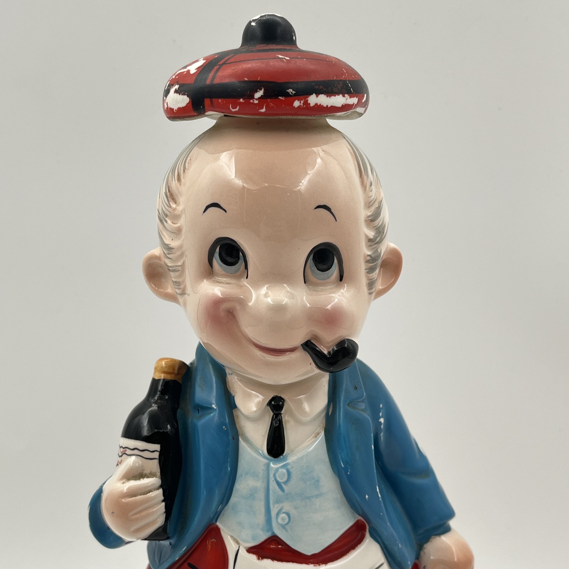 Штоф "Шотландец", фаянс, роспись, Япония, 2000-2010 гг.