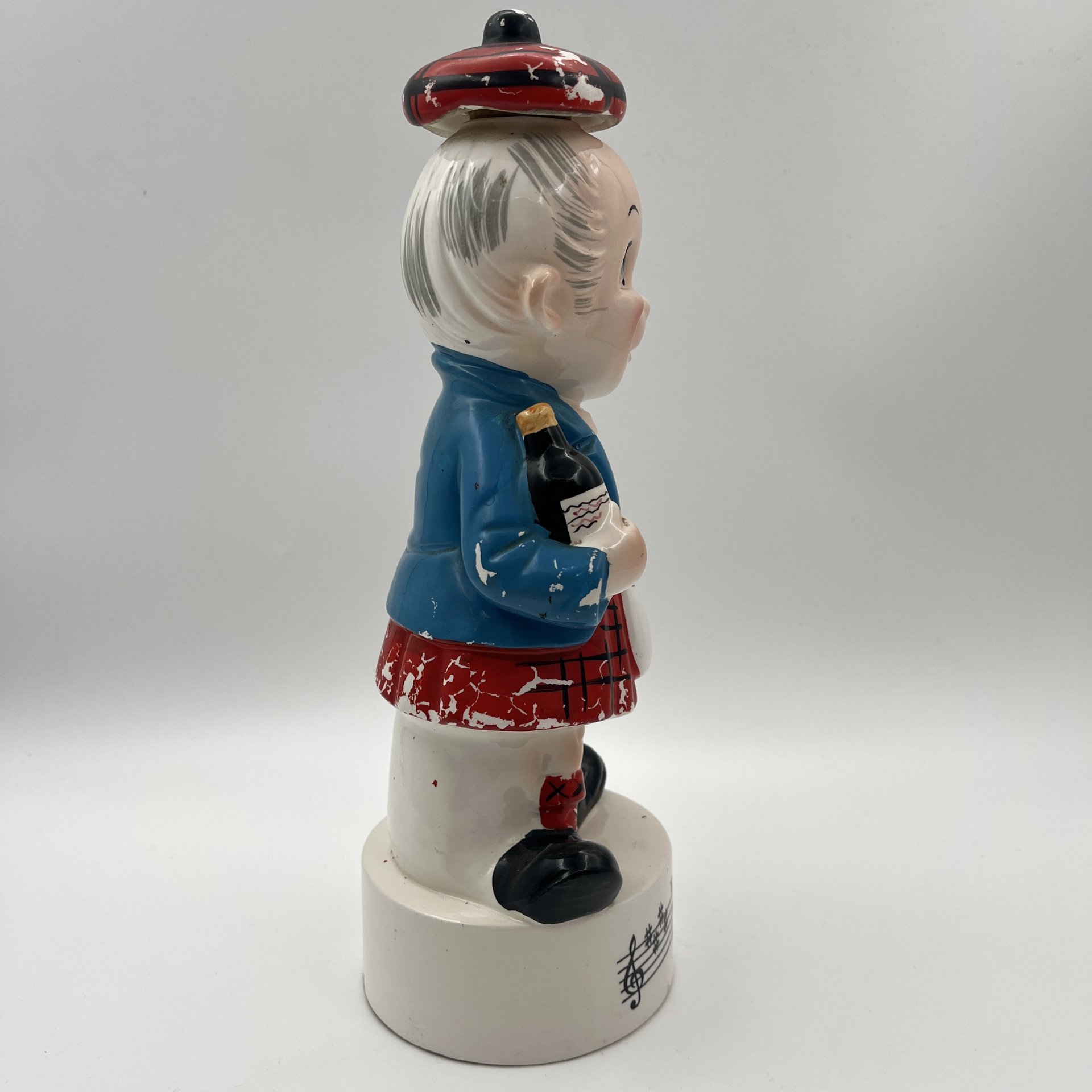 Штоф "Шотландец", фаянс, роспись, Япония, 2000-2010 гг.