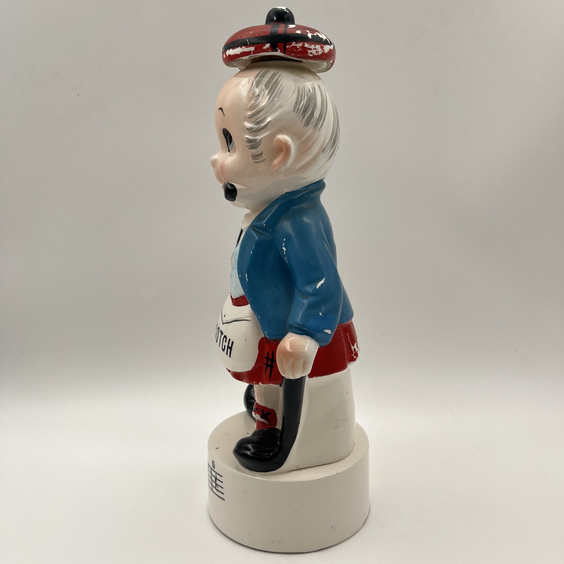 Штоф "Шотландец", фаянс, роспись, Япония, 2000-2010 гг.