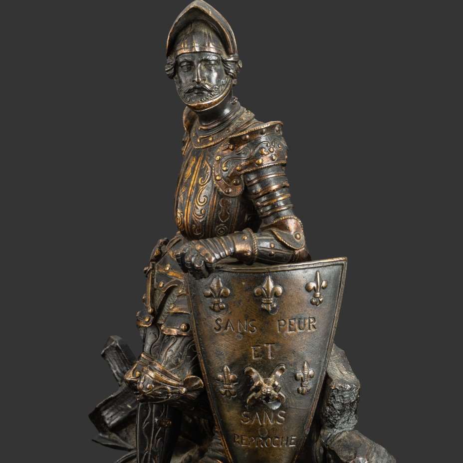Скульптура "Рыцарь после сражения" ("Без страха и упрека")