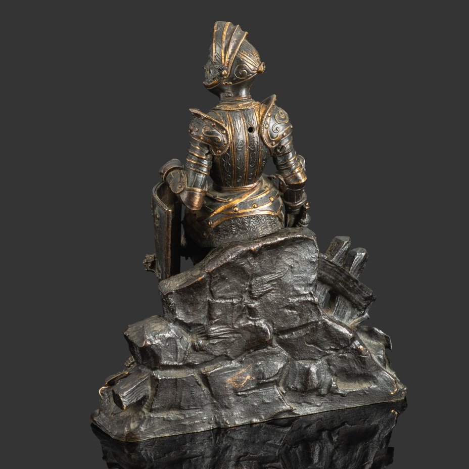 Скульптура "Рыцарь после сражения" ("Без страха и упрека")