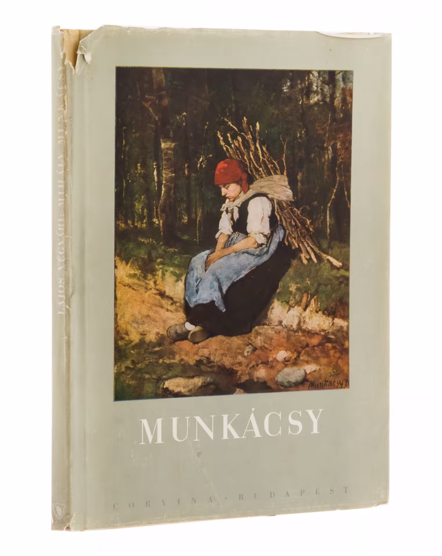 Lajos Vegvari "Mihaly Munkacsy", альбом на немецком языке, бумага, печать, "Corvina", Будапешт, Венгрия, 1955 г., Издательство «Corvina (Корвина)»