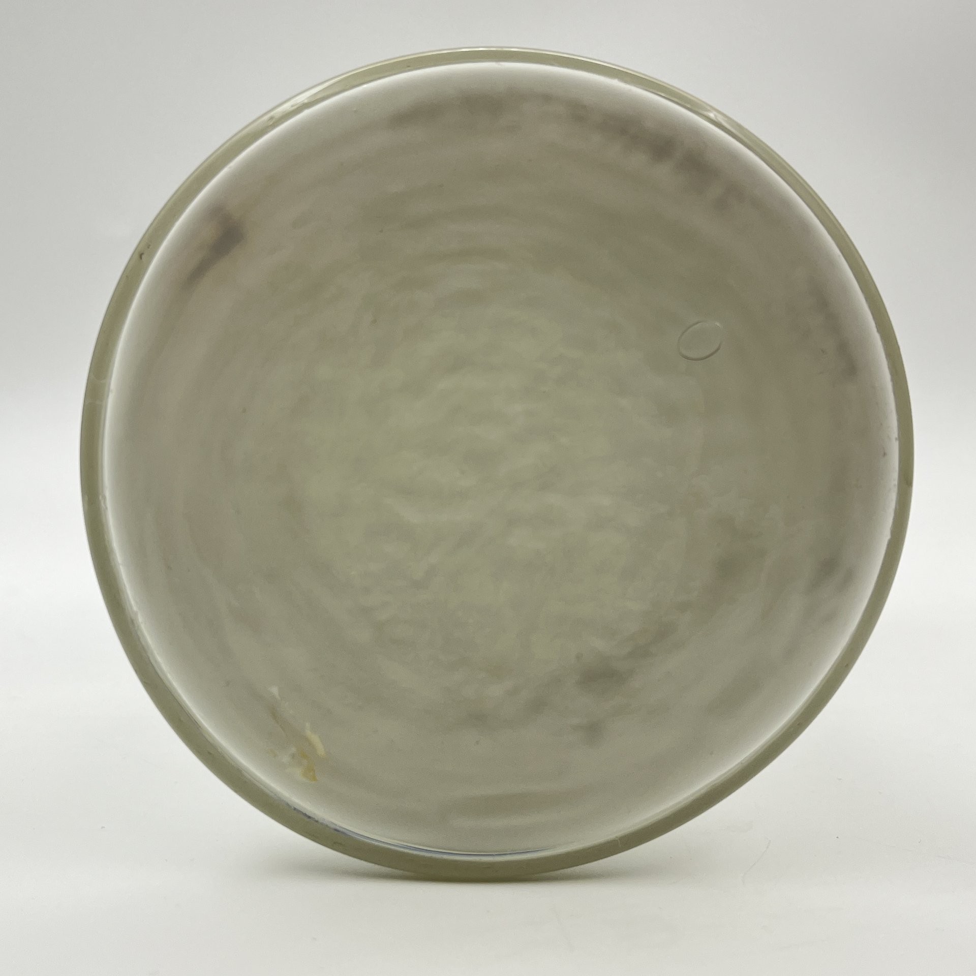 Ваза с фестончатым бортом, стекло, гутная техника, СССР, 1970-1990 гг.