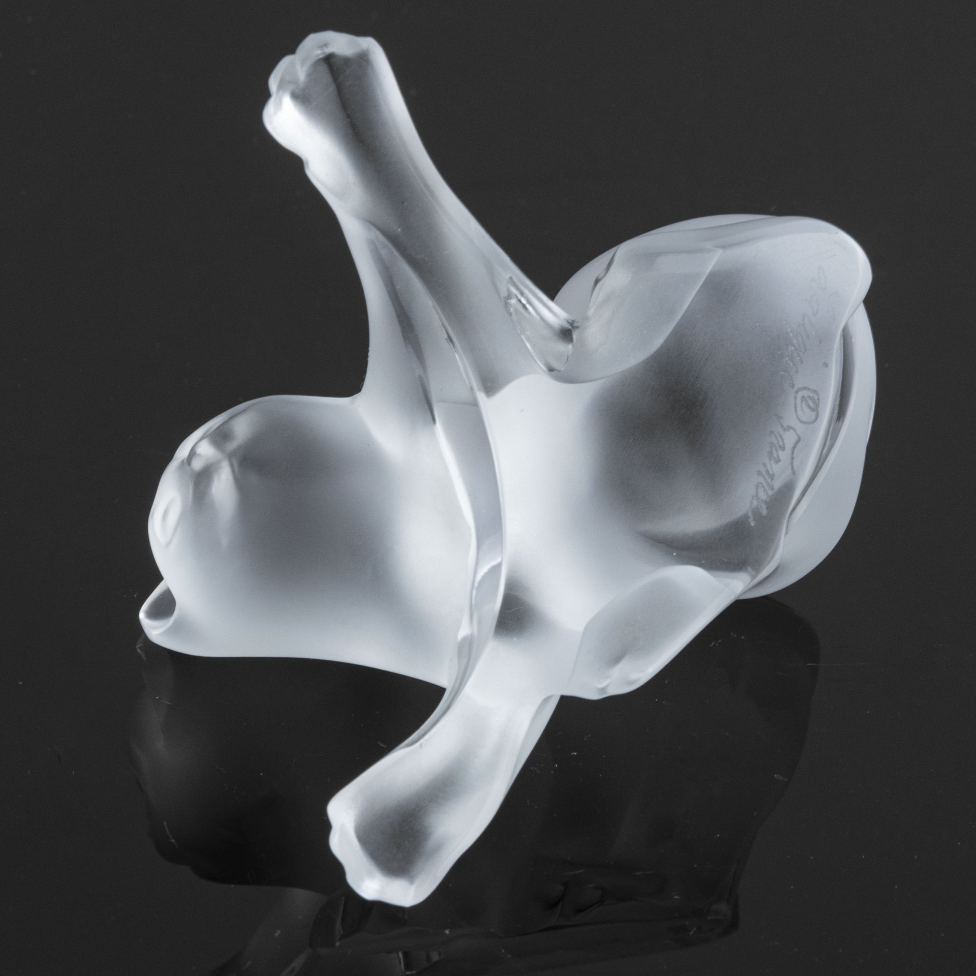 Статуэтка "Играющий котёнок", Lalique (Лалик)