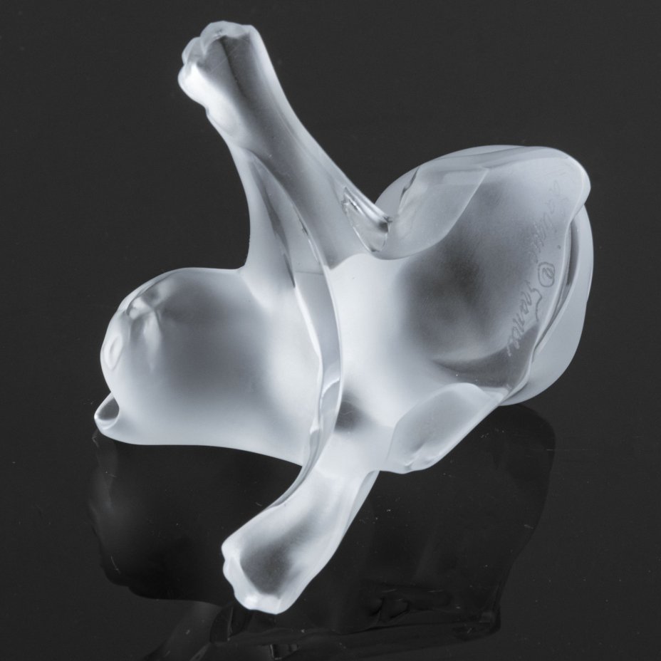 Статуэтка "Играющий котёнок", Lalique (Лалик)