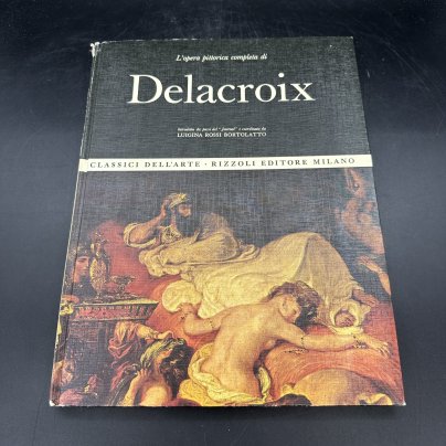 Альбом "L'opera completa di Delacroix" (на итальянском)