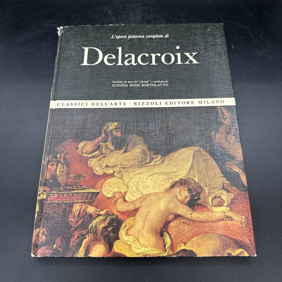 Альбом "L'opera completa di Delacroix" (на итальянском)