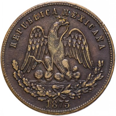 Медаль "Республика Мексика.Звезда" 1875