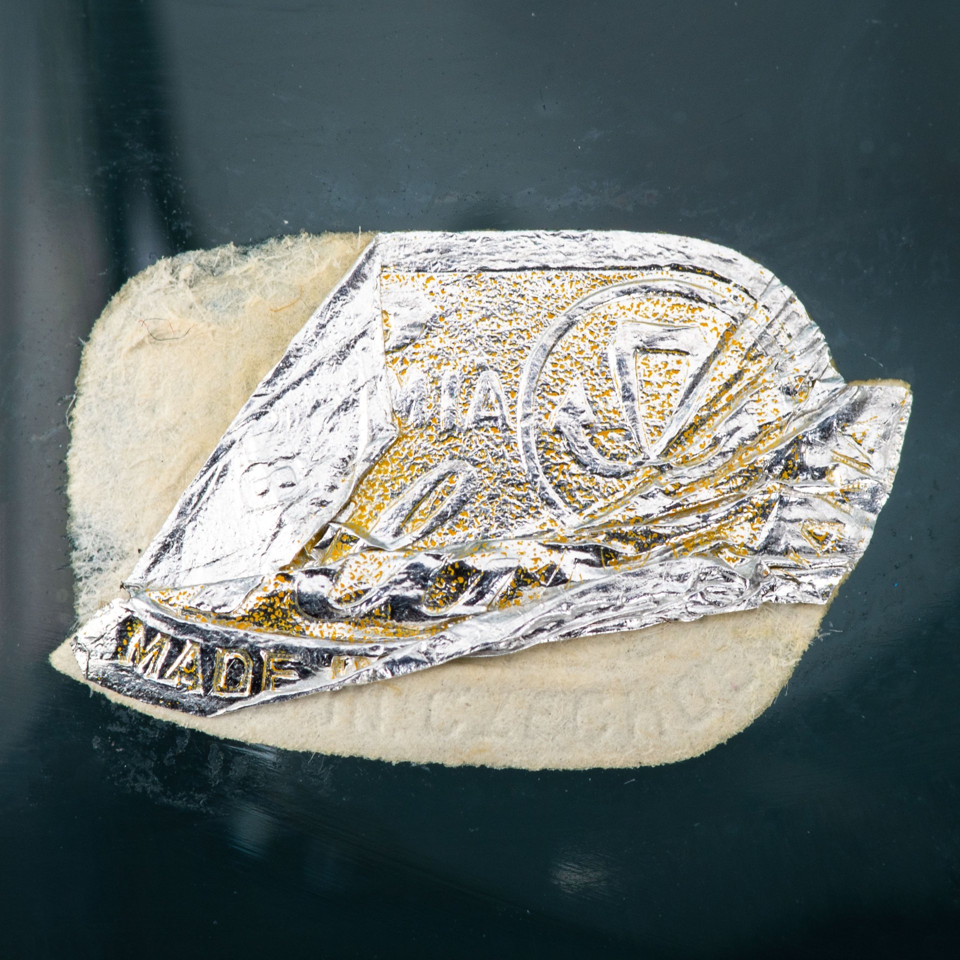 Ваза (настольное украшение) в виде яблок, стекло, Чехословакия, 1950-1970 гг.