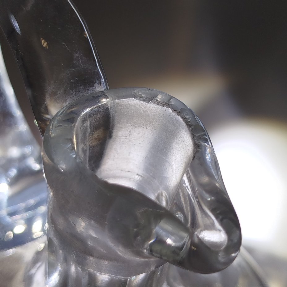 Штоф с растительным рельефным декором