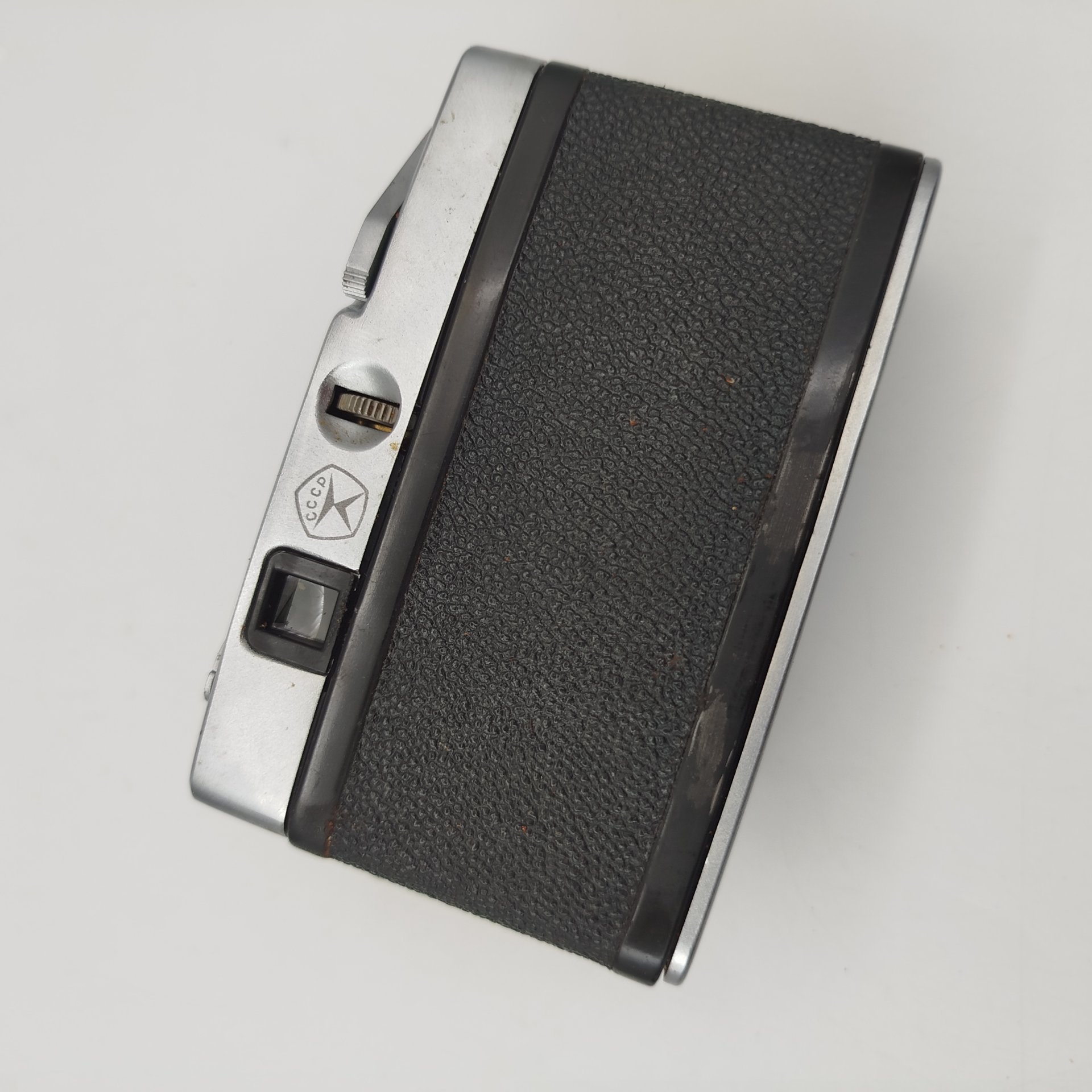 Фотоаппарат "Микрон", с оригинальным чехлом, коробкой и документами, металл, пластик, стекло, картон, бумага, печать, Харьковский машиностроительный завод им. Дзержинского (ФЭД), СССР, 1975 г.