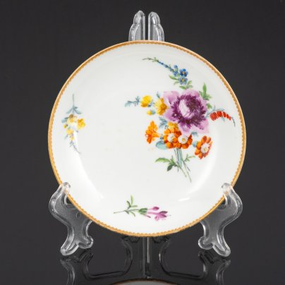 Розетка (блюдце) "Мейсенский букет", Meissen (Мейсенский фарфор)