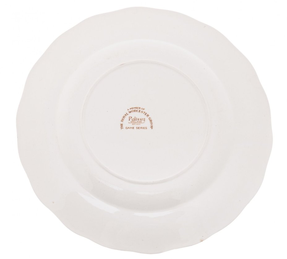 Тарелка декоративная с изображением уток, фарфор, деколь, фирма "The Royal Worcester group", Англия, 1970-1990 гг., Royal Worcester