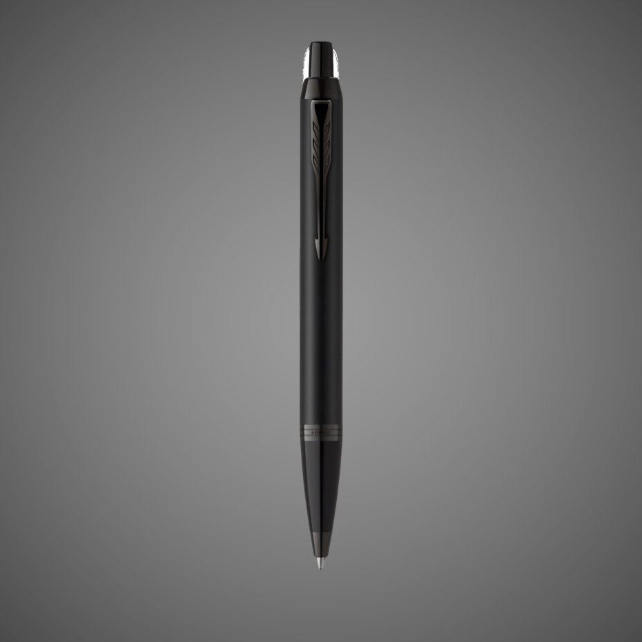 Подарочный набор: Шариковая ручка Parker IM Achromatic, Black BT и ежедневник черный недатированный, Лаки и смолы: лак, латунь