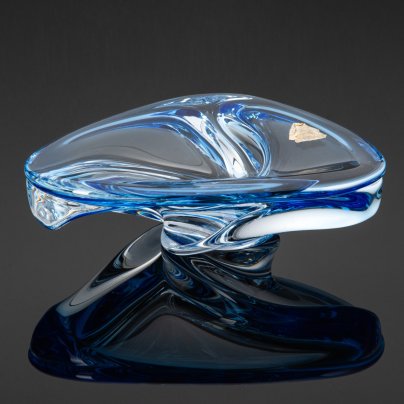 Ваза для десертов  (конфетница, орешница), хрусталь, Val Saint Lambert, Бельгия, 1950-1970 гг., Val Saint Lambert