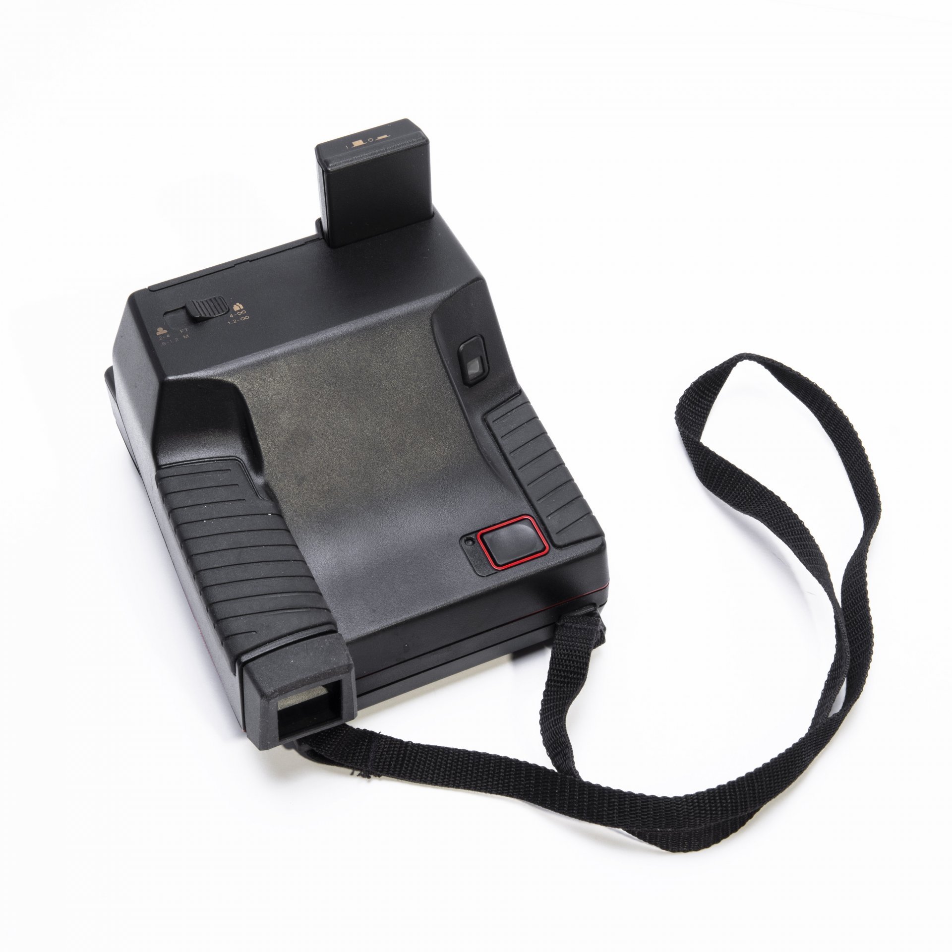Фотоаппарат "Polaroid Impulse CL" c комплектом картриджей "Color 600 Film", пластмасса, Великобритания, 1980-1990 гг., Polaroid
