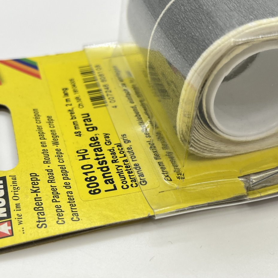 Крепированная бумага для создания дороги в оригинальной упаковке, Noch