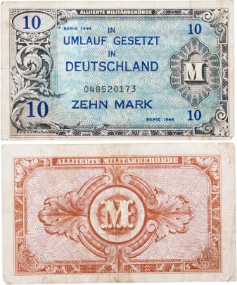 Германия 10 марок 1944