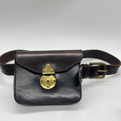 Ремень с поясной сумкой George Stuart, кожа