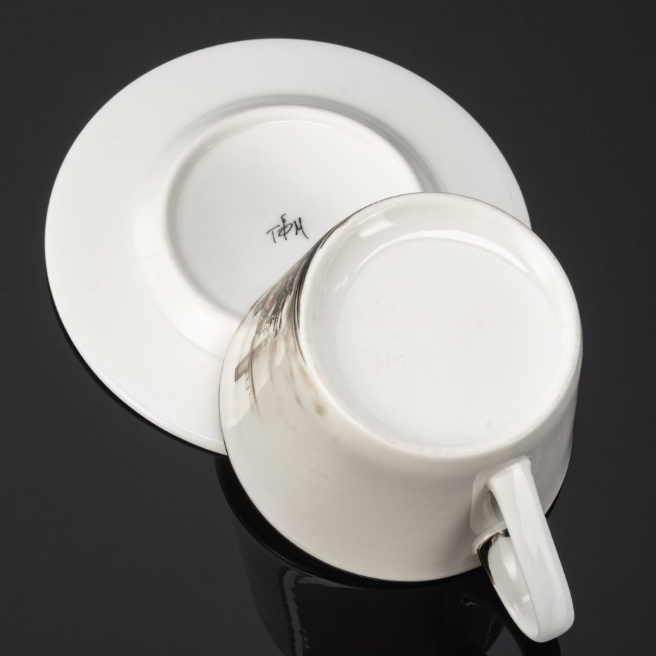 Чайная пара "Железная дорога"