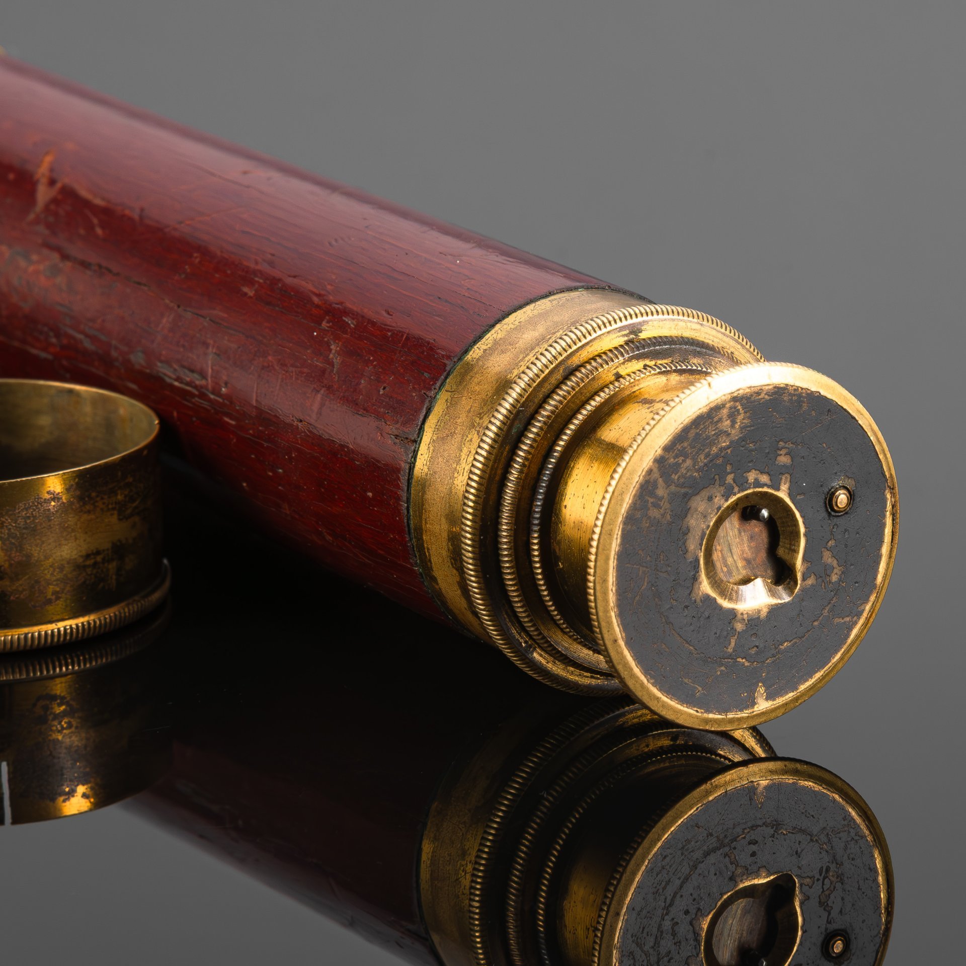 Труба подзорная, трёхъярусная (труба зрительная)