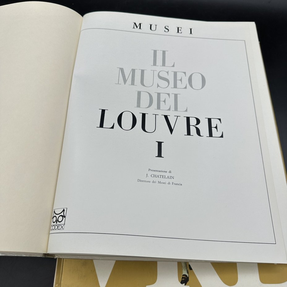 Набор из 2-х книг "Il Louvre" (на итальянском)
