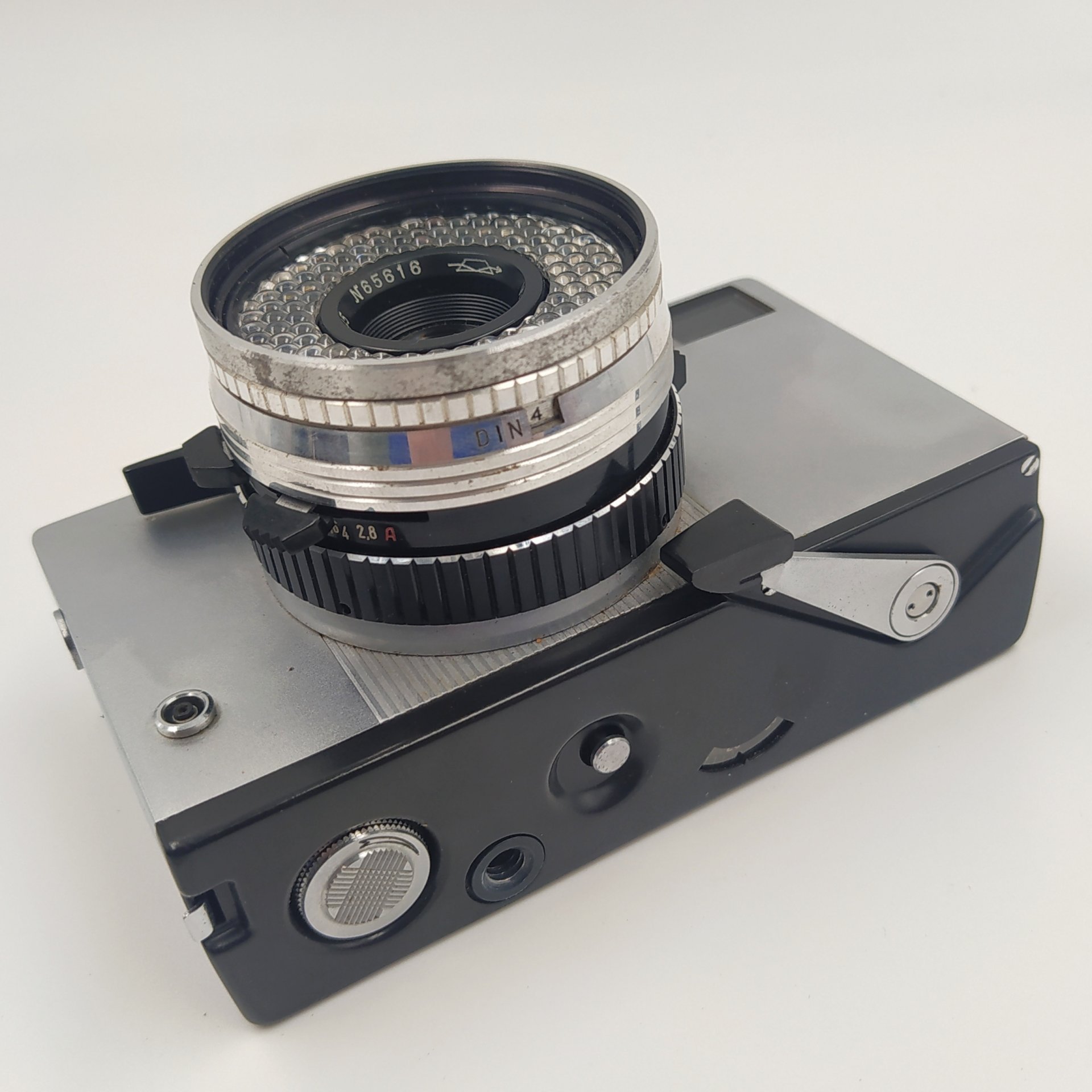 Фотоаппарат "Зоркий-10" с объективом "Индустар-63" в родном кофре, металл, стекло, пластик, кожа, Красногорский механический завод (КМЗ), СССР, 1964-1978 гг.