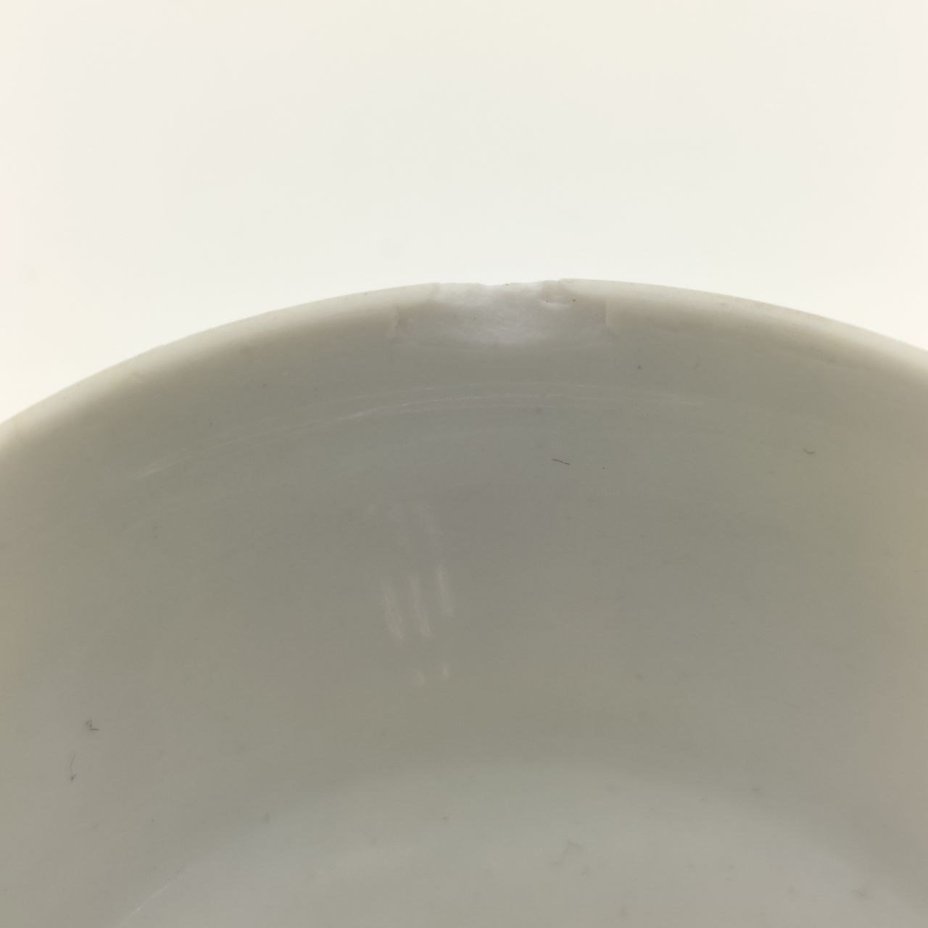 Трио кофейное с цветочным декором, фарфор, деколь, золочение, Cmielow, Польша, 1950-1970 гг.