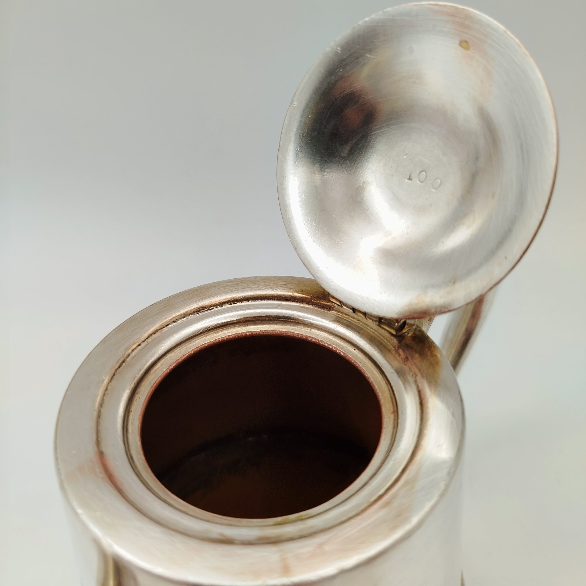 Чайник заварочный трапециевидной формы, "Société Française d'Orfèvrerie d'Art"