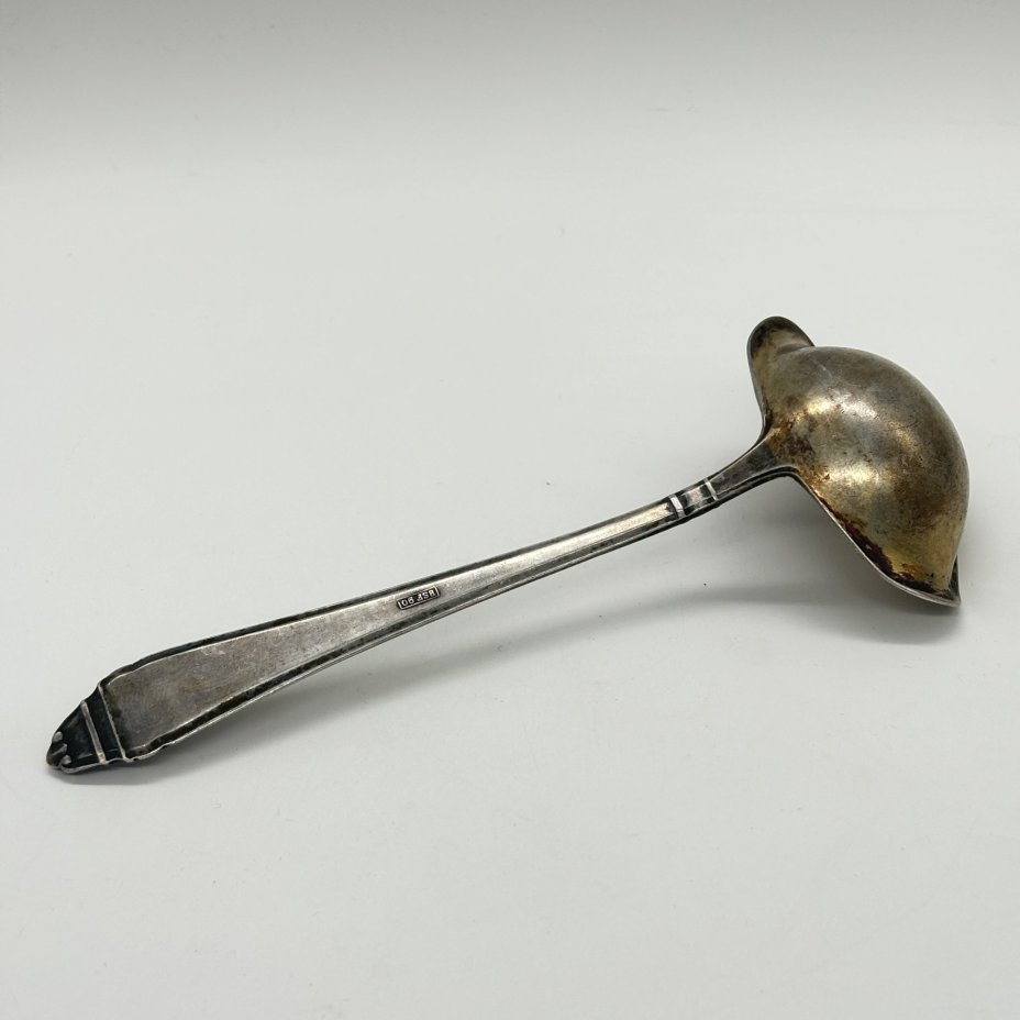 Ложка для соуса с рельефным декором, металл, Platura, Германия, 1920-1950 гг., Platura