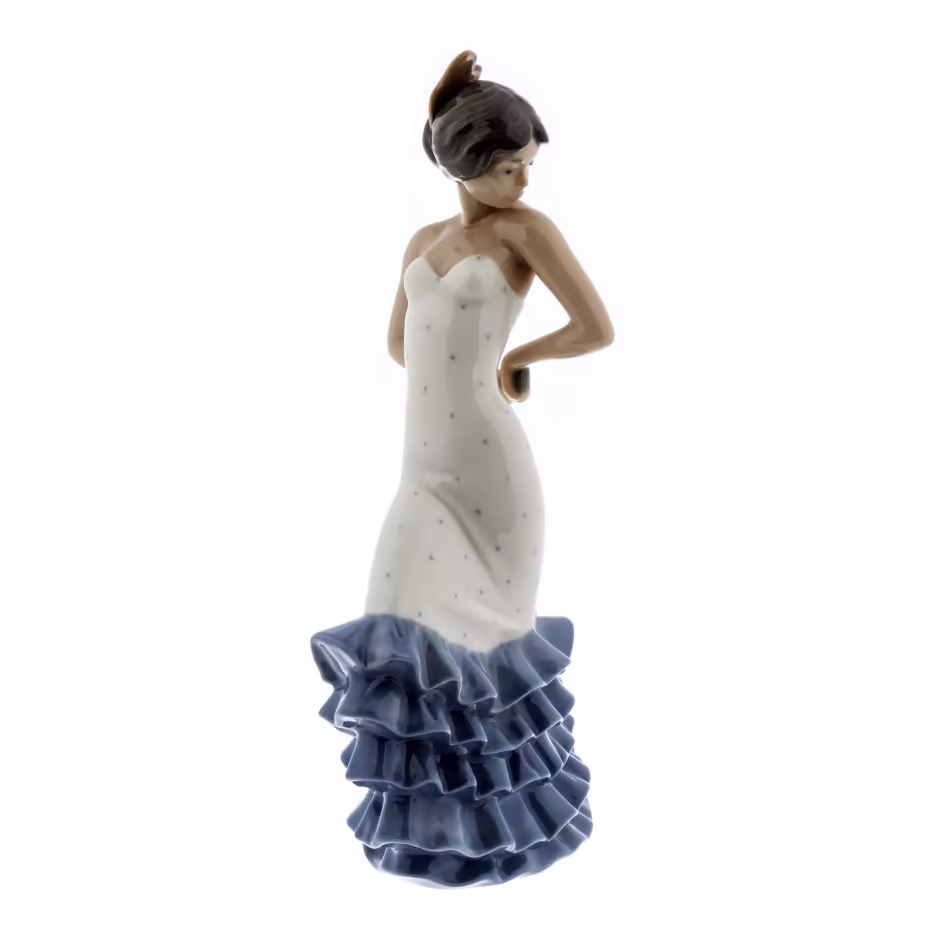 Статуэтка "Фламенко", фарфор, роспись, мануфактура "NAO porcelain", Испания, 1980-2000 гг., NAO Porcelain