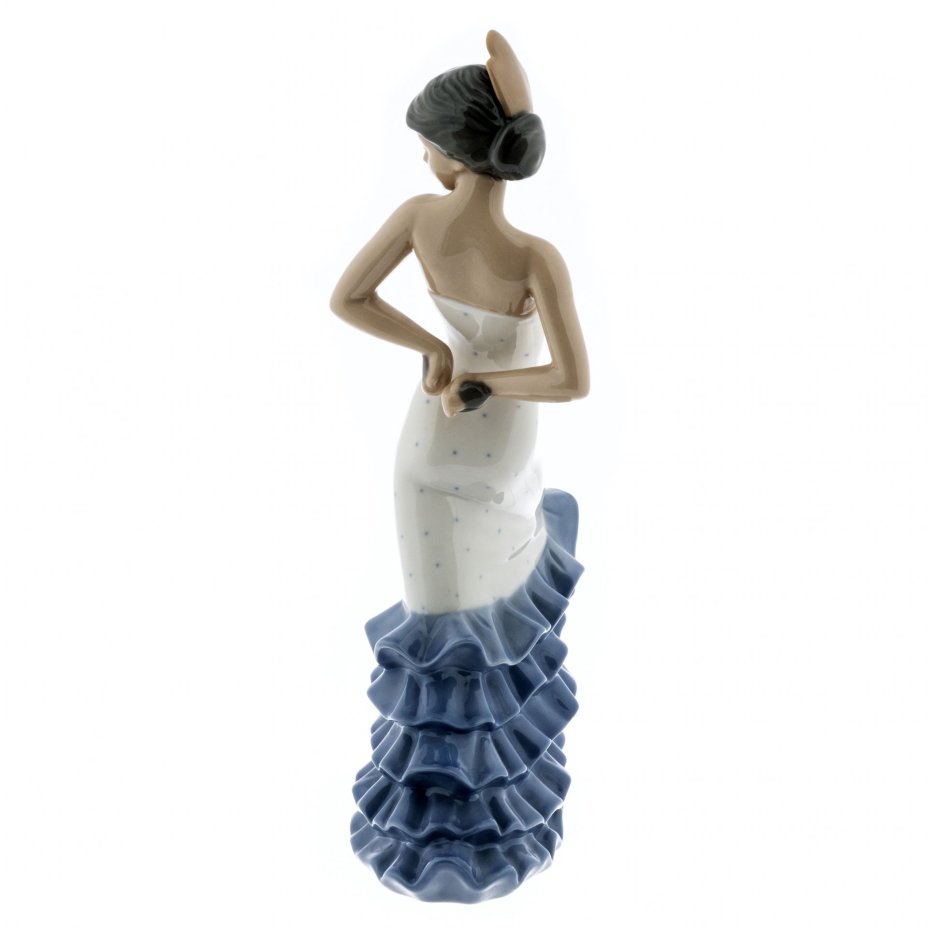 Статуэтка "Фламенко", фарфор, роспись, мануфактура "NAO porcelain", Испания, 1980-2000 гг., NAO Porcelain