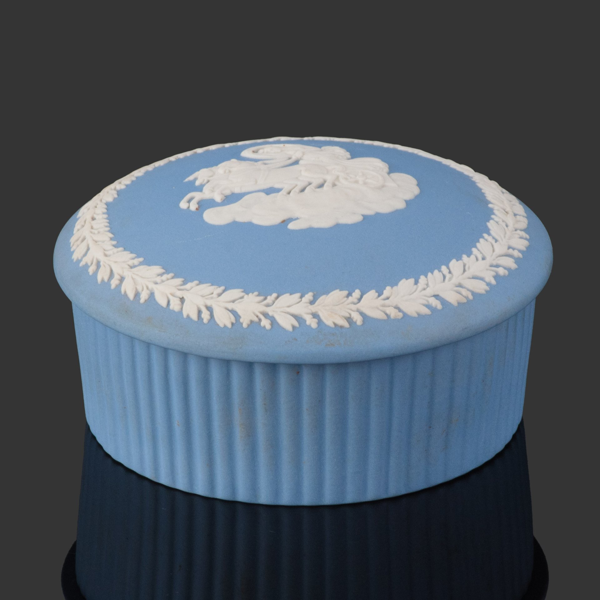 Шкатулка миниатюрная с античным сюжетом, Wedgwood