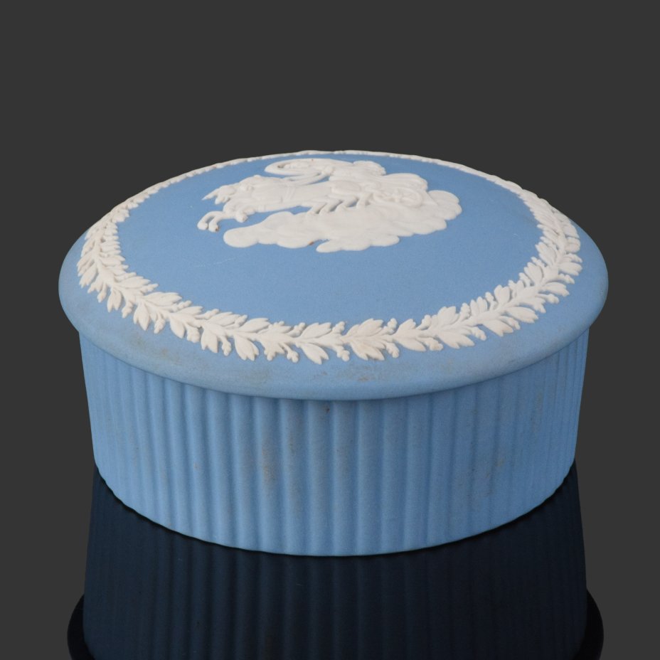 Шкатулка миниатюрная с античным сюжетом, Wedgwood